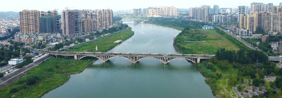 沱江资阳段水质连续三年保持优级 生态修复工程获省级示范称号